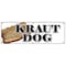 Signmission KRAUT DOG BANNER SIGN weiner sauerkraut hot dog frank chili sour Chicago B-72 Kraut Dog - alternate 1
